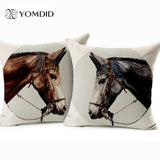 Horse Printed Yomdid  Pillow Cases