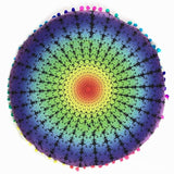 Mandala Style Floor Pillow