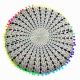 Mandala Style Floor Pillow