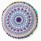 Mandala Style Floor Pillow