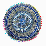 Mandala Style Floor Pillow