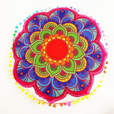 Mandala Style Floor Pillow