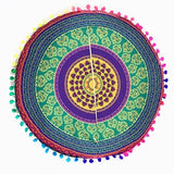 Mandala Style Floor Pillow