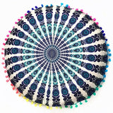 Mandala Style Floor Pillow