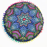 Mandala Style Floor Pillow