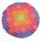 Mandala Style Floor Pillow