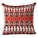 45cm x 45cm African National Stripe  Pillow Covers Linen Ethnic Cushion Covers