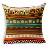 45cm x 45cm African National Stripe  Pillow Covers Linen Ethnic Cushion Covers
