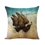 Mermaid Printed Yomdid  Pillow Cases