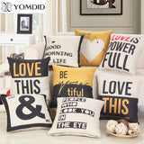 45cm x 45cm Mediterranean Style Yomdid Pillow Cases