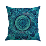 45cm x 45cm  Multicolor Geometry Painting Pillow Case