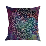 45cm x 45cm  Multicolor Geometry Painting Pillow Case