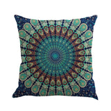 45cm x 45cm  Multicolor Geometry Painting Pillow Case