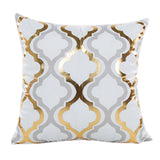 45cm x 45cm Gold Foil Printing Pillow