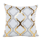 45cm x 45cm Gold Foil Printing Pillow