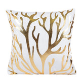 45cm x 45cm  Gold Foil Printing Pillow Cases