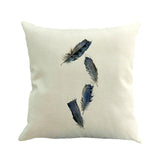 45cm x 45cm Hand Painted Pillow