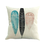 45cm x 45cm Hand Painted Pillow