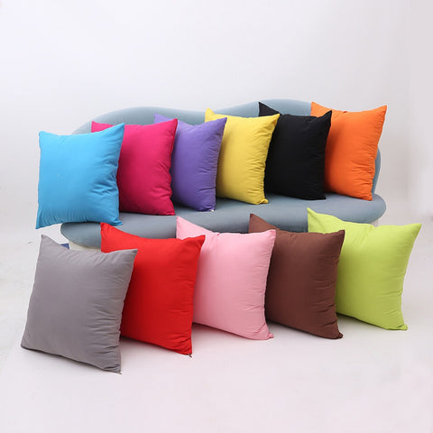 45cm x 45cm  Pure Color  Pillow Cases