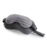 Multi-Function Business Travel Neck Pillow & Eye Mask & Storage Bag with Handle Portable 70g Size 13*14*24cm Comfortable