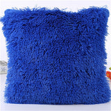 Square Plush Furry Pillow Case