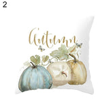 Watercolor Pumpkin  Pillow Case