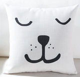 Black And White  Pillow Cases