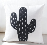 Black And White  Pillow Cases