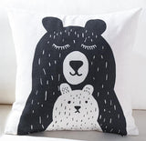 Black And White  Pillow Cases