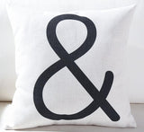 Black And White  Pillow Cases