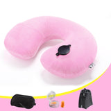 H Shape Inflatable Travel   Pillow