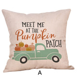 Happy Fall Halloween Pillow Cases