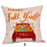 Happy Fall Halloween Pillow Cases
