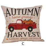 Happy Fall Halloween Pillow Cases