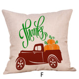 Happy Fall Halloween Pillow Cases