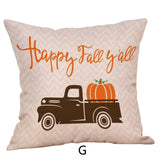Happy Fall Halloween Pillow Cases