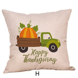 Happy Fall Halloween Pillow Cases
