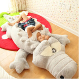 Big Size Crocodile Lying  Plush Pillow