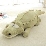 Big Size Crocodile Lying  Plush Pillow