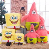 New Kids Soft Stuffed Animals Sponge Bob Plush  Pillow