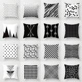 Geometric  Black and White  Pillow Cases