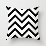 Geometric  Black and White  Pillow Cases
