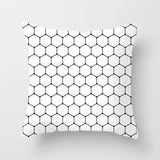 Geometric  Black and White  Pillow Cases