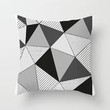 Geometric  Black and White  Pillow Cases