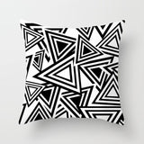 Geometric  Black and White  Pillow Cases