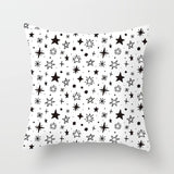 Geometric  Black and White  Pillow Cases