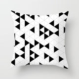 Geometric  Black and White  Pillow Cases