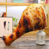 Plush Simulation Food Grilled Chicken Leg Pillow