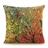 45cm x 45cm Trees Plants Print Pillow Cases
