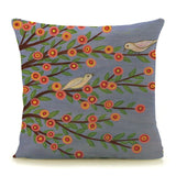 45cm x 45cm Trees Plants Print Pillow Cases
